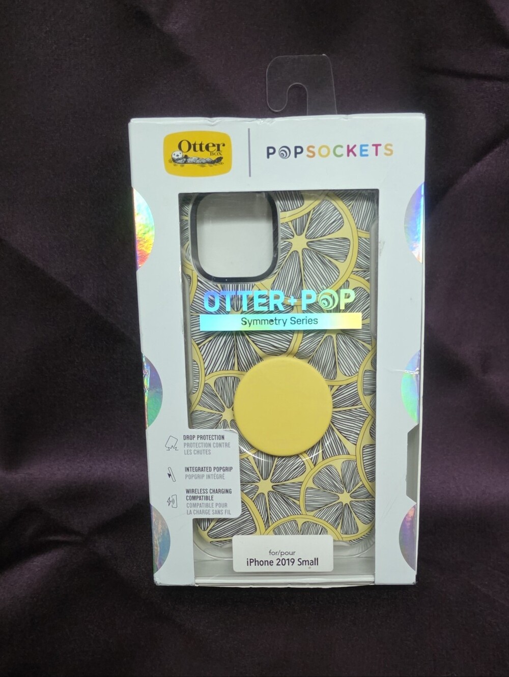 Otter Box Pop Symmetry Series Lemon Yellow iPhone 11 Pro, X or XS NIB